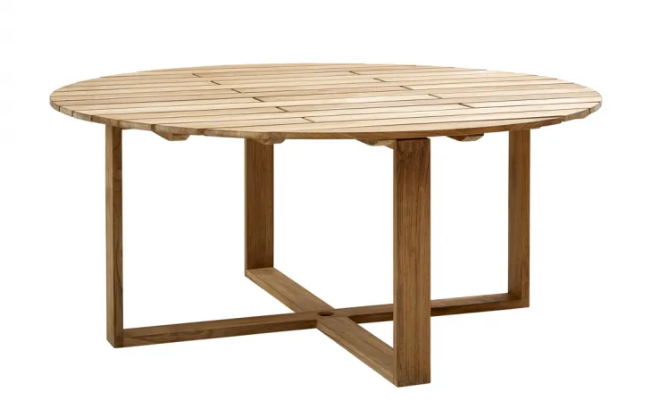 Gartentisch Esstisch Cane-line Endless 170cm Teak, runder Holztisch